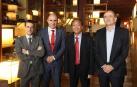 Ayerdi recibe a una delegación de Vietnam interesada en el sector cárnico navarro