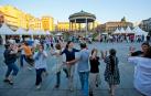 El 13 de junio vuelven los bailables de txistu y gaita en la plaza del Castillo