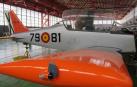 Un avión Tamiz del Ejécito del Aire como el que se ha estrellado en Murcia y causado la muerte de sus tripulantes