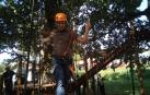 Lekunberri recupera su parque de aventura con 4 circuitos en un robledal