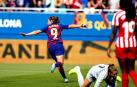 El Barcelona zarandea al campeón Atlético en la Primera Iberdrola
