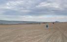 La playa de Oliva, donde ha ocurrido el suceso.