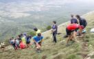 Cerca de 200 corredores afrontaron este domingo por la mañana el XI Kilómetro Vertical Uharte-Beriain carrera en la que Iban Murua y Ainhoa Sanz se impusieron al resto,