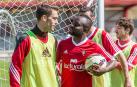 Cedrick Mabwati, durante su paso por Osasuna