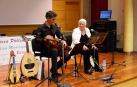 Palabra y música para explicar el Camino se Santiago en el centro Ultreia