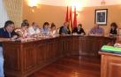 Imagen del pleno ordinario celebrado este miércoles en el ayuntamiento de San Adrián.