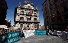 Cientos de personas se concentran en Pamplona por el cambio climático