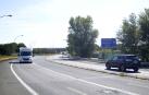 Desvío en el acceso de la N-121 a la autopista en dirección Tudela