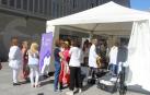 El Colegio Oficial de Farmacéuticos de Navarra (COFNA) ha conmemorado este sábado el Día Mundial del Farmacéutico con la instalación de una carpa en la confluencia de las calles Tudela y García Ximénez.