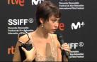 La actriz Greta Fernández gana la Concha de Plata a la mejor actriz del Festival de Cine de San Sebastián