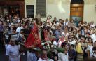 Todas las fotos de la salida de la Comparsa de Gigantes y Cabezudos en San Fermín Txikito.
