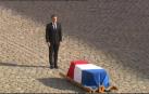 Honores militares para Jacques Chirac