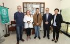 El consejero Eduardo Santos se reúne con el Colegio de Abogados de Pamplona