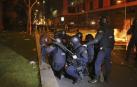 Policías antidisturbios en una manifestación anterior