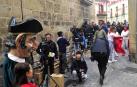 El equipo de rodaje de la película china 'Line Walker II' ha filmado esta semana en tafalla. la escena estrella ha sido la de una persecución de coches que se desarrolla durante un supuesto encierro de san fermín. cientos de navarros han participado en el rodaje como figurantes