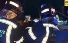 Ocho heridos tras un accidente de un coche en sentido contrario en la A-6 en Madrid