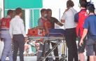 Marc Márquez echa una bronca al director médico por mandarle al hospital
