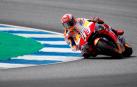 Marc Márquez (Repsol Honda) sufrió una nueva caída pero saldrá desde la tercera posición