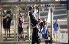 Medio millar de 'gladiadores' participaron este sábado en el Gladiators Day y superaron una treintena de obstáculos en 7 kilómetros por el campus de la Universidad de Navarra