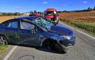 Un herido en un accidente de tráfico entre la avenida de Aróstegui y Cizur