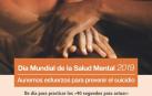 'Aunemos esfuerzos para prevenir el suicidio', lema para el Día de la Salud Mental