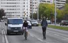 Recorrido en bici por las calles de Pamplona