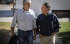 Diálogo de dos mitos del deporte navarro: Julián Retegui y José Miguel Echávarri