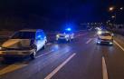 Retenciones en la PA-30 por una colisión entre dos vehículos