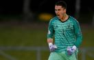 Iván Martínez, en un partido con la selección sub 17.