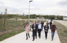 Terminado el parque ubicado en la parcela del antiguo matadero en Pamplona