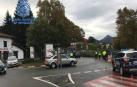 Policías españoles y franceses hacen patrullas en la frontera de Dantxarinea