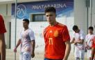 El ex de Osasuna Nico Serrano deslumbra con la sub 17