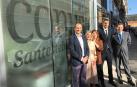 Asistentes a la presentación del nuevo centro de mayores de la Txantrea