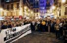 Manifestación en Pamplona de rechazo a la sentencia de Alsasua.