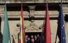 Instituciones navarras como si fueran sedes de partidos