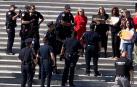 La actriz Jane Fonda fue detenida en las escalinatas del Congreso de Estados Unidos
