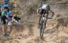 La localidad de Tierra Estella acogió este domingo al disputa de la prueba ciclista.