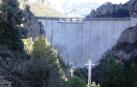 Presa leridana de la Llosa del Cavall desde la que se lanzó el fallecido