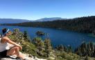 La pamplonesa Ione Ayestarán dedica sus fines de semana a recorrer parques naturales por California.