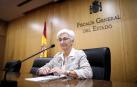 La Fiscal General del Estado, María José Segarra, comparece tras la sentencia del 'procés'.