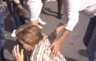 Detenido en Tarragona por golpear a una mujer que llevaba una bandera española