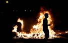 Batalla campal en la segunda noche consecutiva de protestas en Barcelona