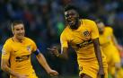 Thomas rescata al Atlético en el descuento en Riazor
