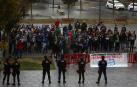 Concentración ante Justicia en apoyo a los 22 investigados por la ocupación de Rozalejo