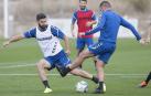 Osasuna se ejercita después de la derrota frente al Granada