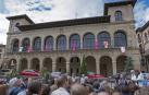 Un centenar de personas participó este sábado en la visita organizada por la Cátedra de Patrimonio y Arte Navarro de la Universidad de Navarra y Diario de Navarra