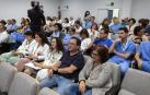 Médicos durante una asamblea que celebraron el pasado septiembre en el Complejo Hospitalario.