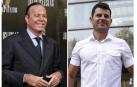 Combo de fotografías de Julio Iglesias y Javier Santos.
