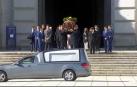 Los restos de Franco salen del Valle de los Caídos 44 años después