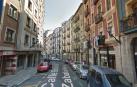 Calle Bruno Mauricio Zabala del barrio bilbaíno de Bilbao La Vieja.